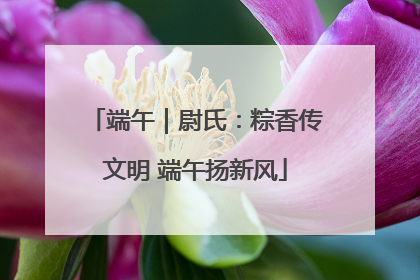 端午｜尉氏：粽香传文明 端午扬新风
