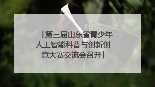 第三届山东省青少年人工智能科普与创新创意大赛交流会召开