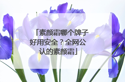 素颜霜哪个牌子好用安全？全网公认的素颜霜