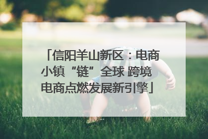 信阳羊山新区：电商小镇“链”全球 跨境电商点燃发展新引擎