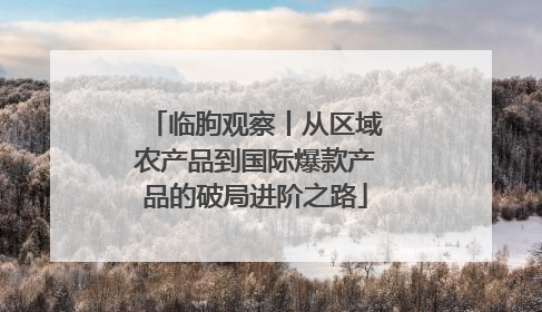 临朐观察丨从区域农产品到国际爆款产品的破局进阶之路