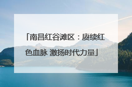 南昌红谷滩区：赓续红色血脉 激扬时代力量