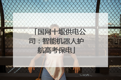 国网十堰供电公司：智能机器人护航高考保电
