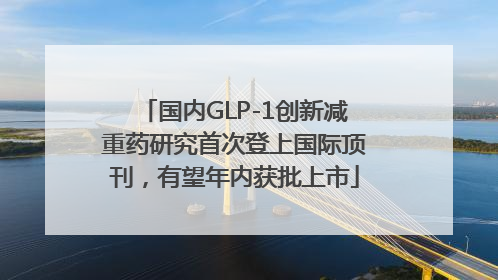 国内GLP-1创新减重药研究首次登上国际顶刊，有望年内获批上市