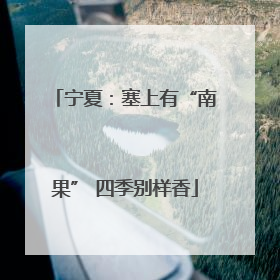 宁夏：塞上有“南果” 四季别样香