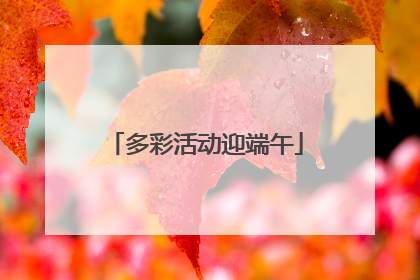多彩活动迎端午