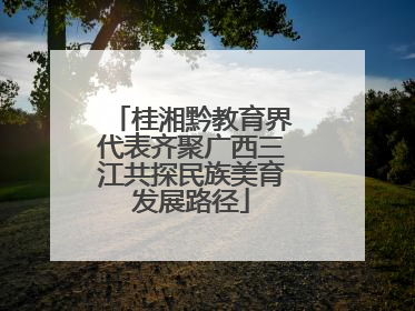 桂湘黔教育界代表齐聚广西三江共探民族美育发展路径