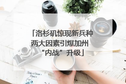 洛杉矶惊现新兵种 两大因素引爆加州“内战”升级