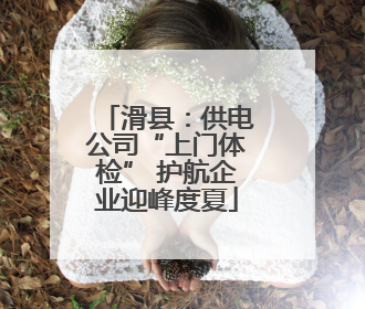 滑县：供电公司“上门体检” 护航企业迎峰度夏
