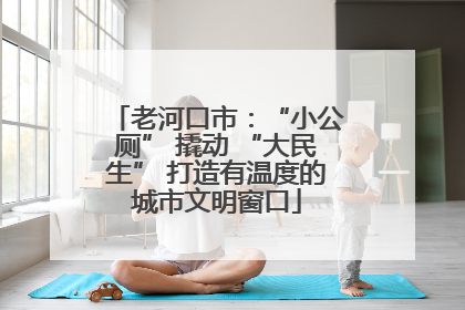老河口市：“小公厕” 撬动 “大民生” 打造有温度的城市文明窗口