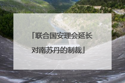 联合国安理会延长对南苏丹的制裁