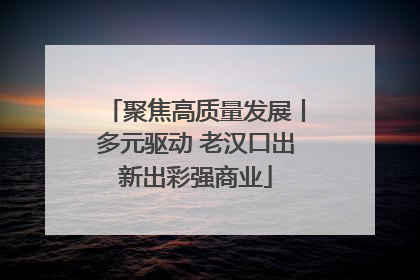 聚焦高质量发展丨多元驱动 老汉口出新出彩强商业