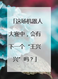 这场机器人大赛中，会有下一个“王兴兴”吗？