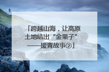 跨越山海，让高原土地结出“金果子”——援青故事②