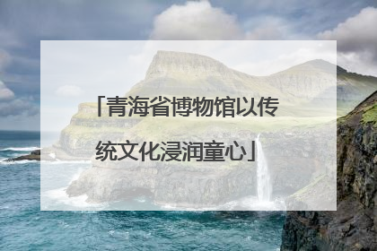 青海省博物馆以传统文化浸润童心