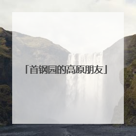首钢园的高原朋友