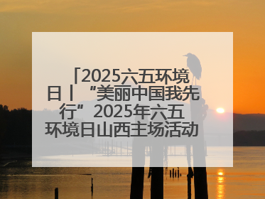 2025六五环境日丨“美丽中国我先行”2025年六五环境日山西主场活动在大同启动 多元形式绘就生态画卷